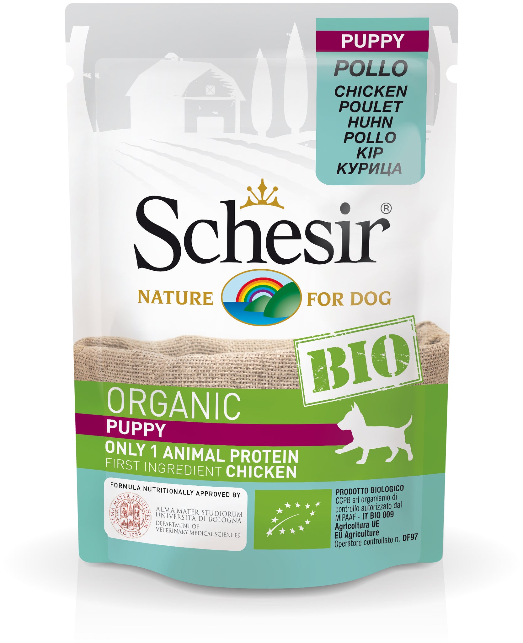 Schesir - Alimento per cani - Puppy Pollo BIO 85gr – AZ PET